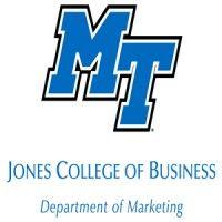 mtsu department of marketing logo image