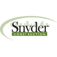 snyder construction logo image