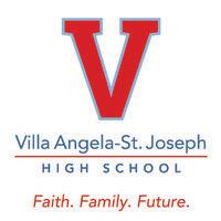 villa angela-st. joseph high school logo image