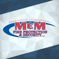 m&m fire protection and security logo image