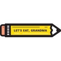 let's eat, grandma logo image