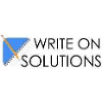 write on solutions