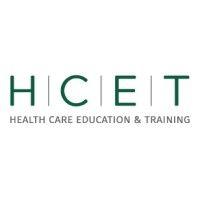 hcet - health care education & training logo image