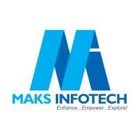 maks infotech logo image