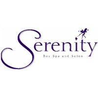 serenity day spa and salon logo image