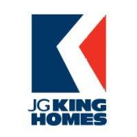 jg king homes logo image