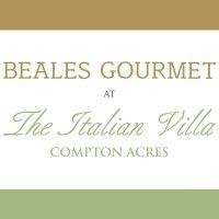 beales gourmet at the italian villa logo image