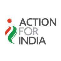 action for india logo image