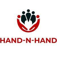 hand-n-hand peer support logo image