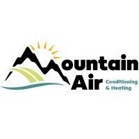 mountain air conditioning and heating logo image