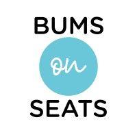 bums on seats logo image