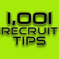 1,001 recruit tips