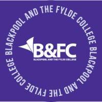 blackpool and the fylde college logo image