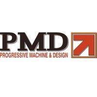 progressive  machine and design logo image