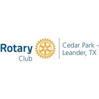 rotary club of cedar park-leander, texas logo image