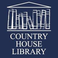 country house library logo image