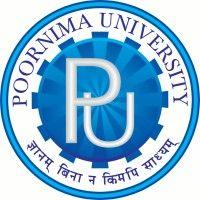 poornima university logo image