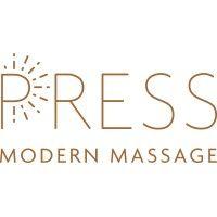 press modern massage logo image