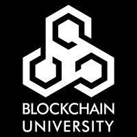 the blockchain university logo image