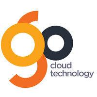 golden cloud technology logo image