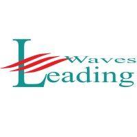 leading waves logo image