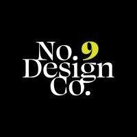 no. 9 design co. logo image