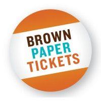 brown paper tickets logo image