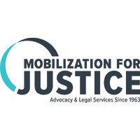 mobilization for justice logo image