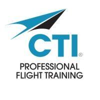 cti professional flight training logo image