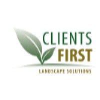 clients first landscape solutions logo image