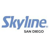 skyline exhibits san diego logo image