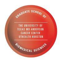 ut md anderson cancer center uthealth houston graduate school of biomedical sciences logo image