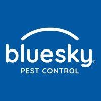 blue sky pest control logo image