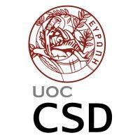 university of crete, department of computer science logo image