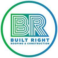 built right roofing & construction logo image