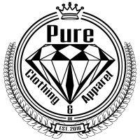 pure clothing & apparel logo image