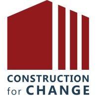 construction for change logo image