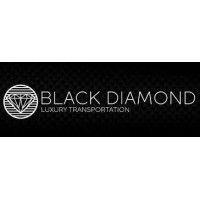 black diamond luxury transportation & limousine logo image