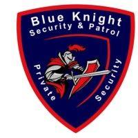 blue knight security & patrol logo image