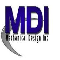 mechanical design, inc. logo image