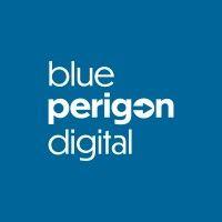 blue perigon digital logo image