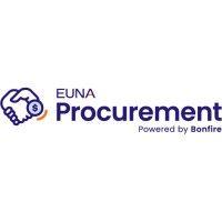 euna procurement, powered by bonfire logo image