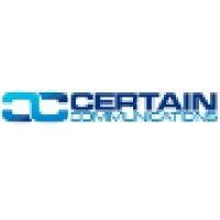 certain communications corporation logo image