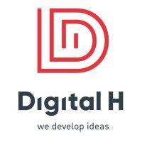 digital h logo image