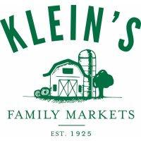 klein's family markets logo image