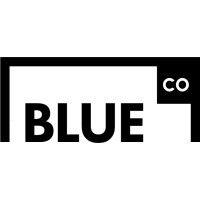 blue co. warehousing logo image