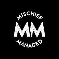 mischief managed global logo image