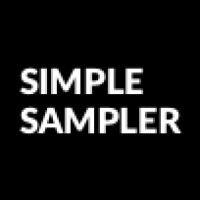 simple sampler logo image