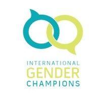 international gender champions logo image