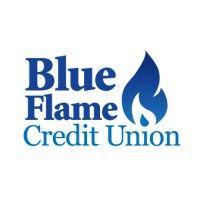 blue flame credit union logo image